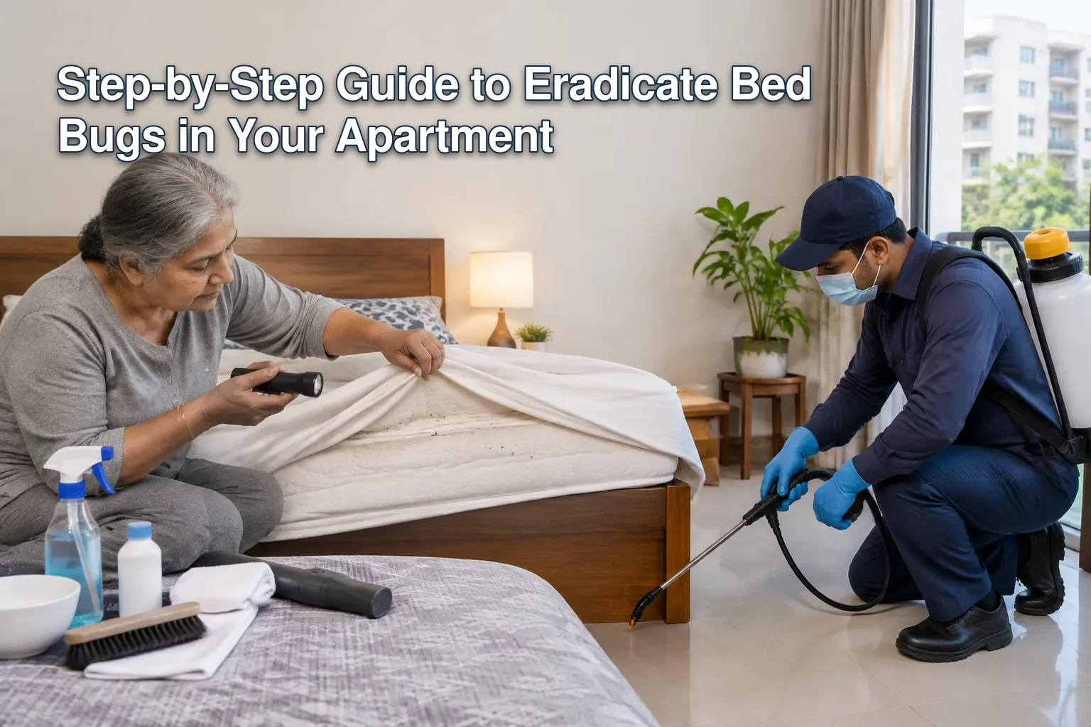DIY bed bug solutions versus professional equipment