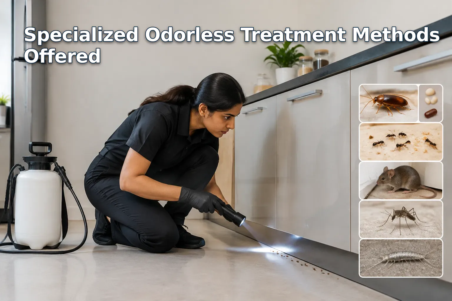 Specialized Odorless Treatment Methods Offered — Best Pest control near me
