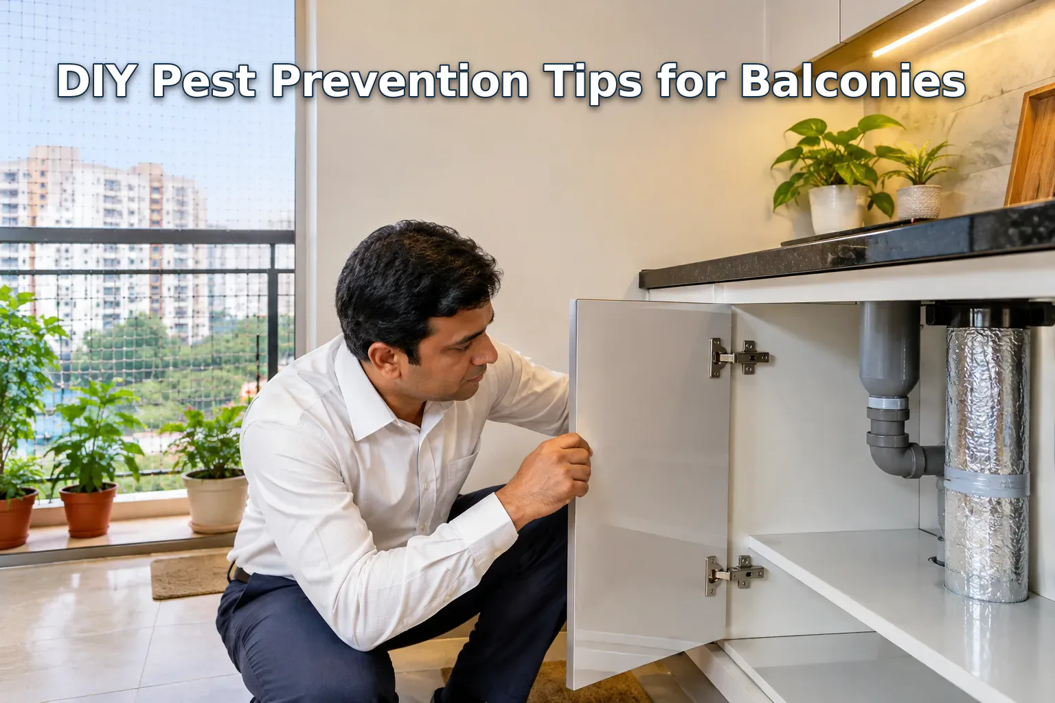 Bangalore Balcony Pest Management: Netting and More - Step-by-Step Prevention