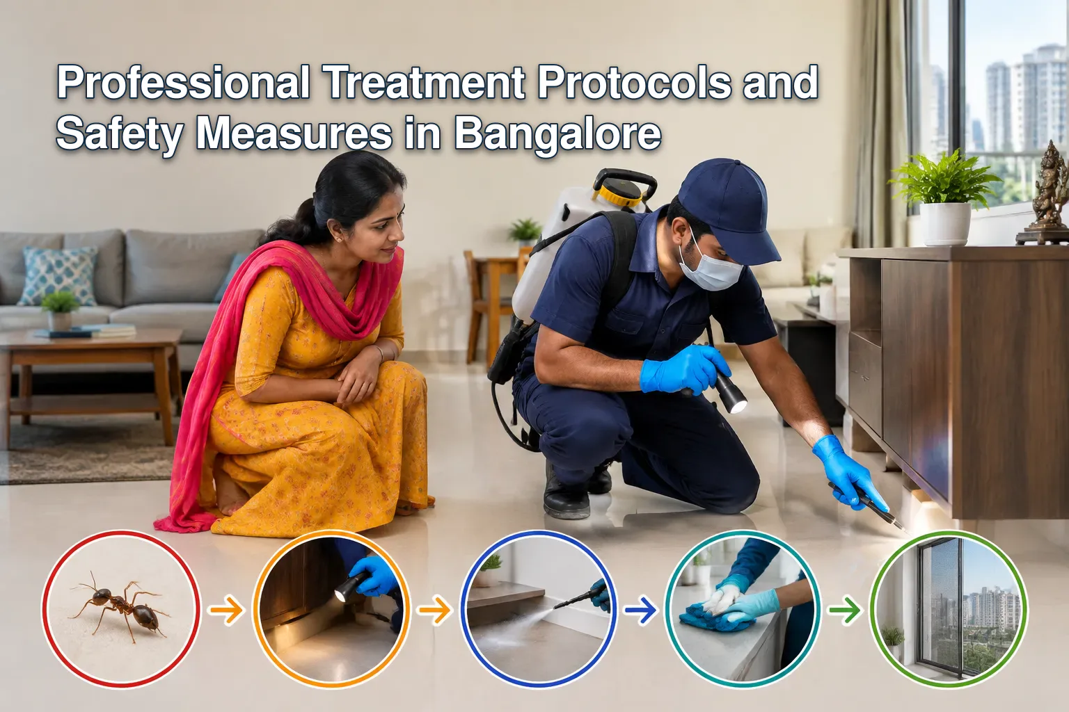 Residential pest eradication steps