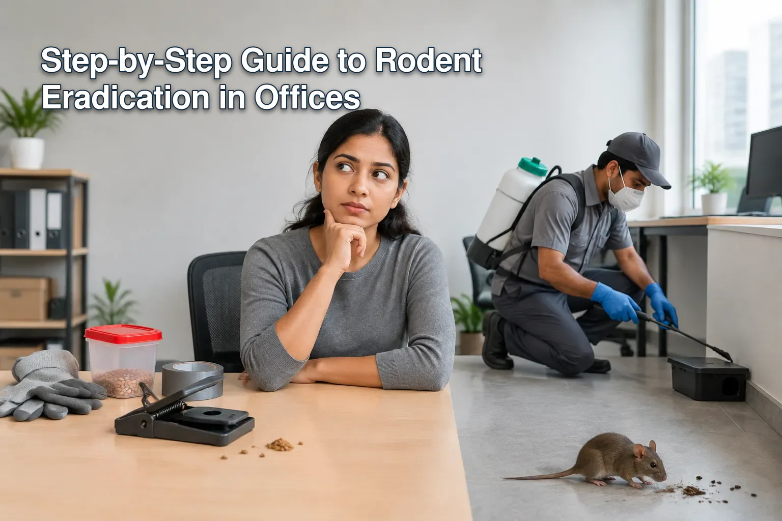 DIY vs Professional Rodent Control Infographic