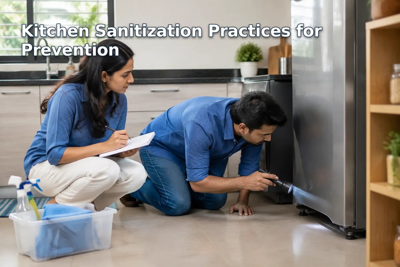Kitchen Sanitization Practices for Prevention — Cockroach Prevention and Kitchen Sanitization in Bangalore