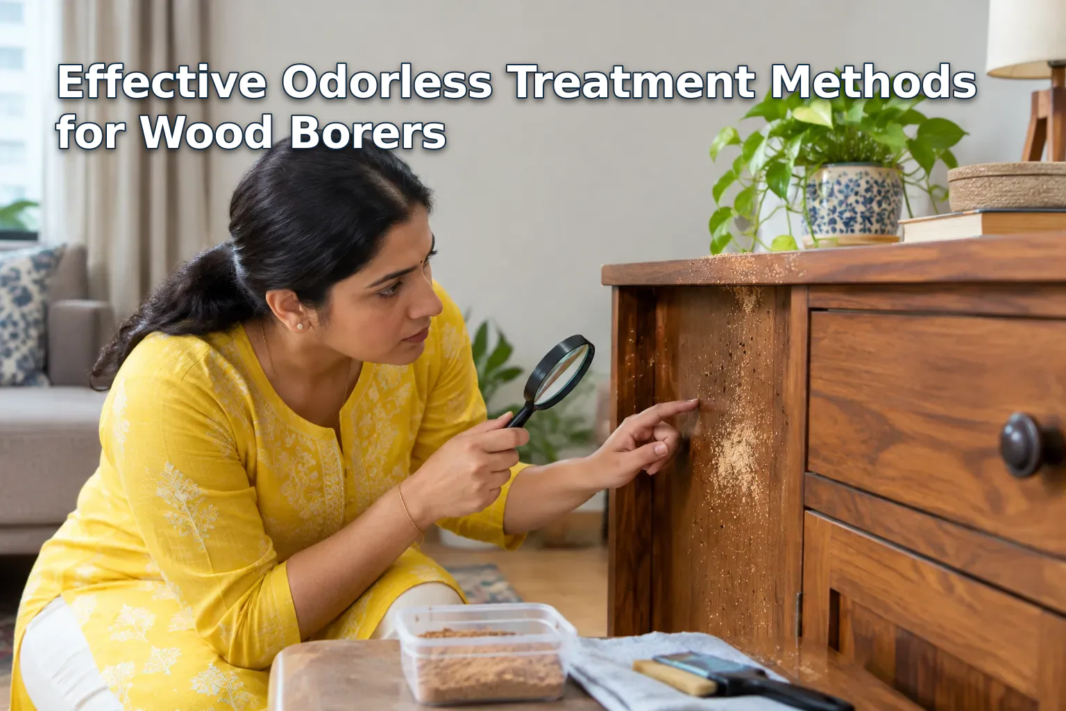 Effective Odorless Treatment Methods for Wood Borers — wood borer problem in furniture
