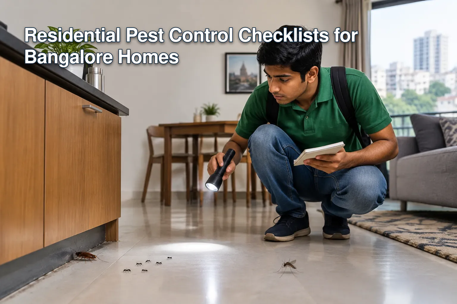 Common household pests in Bangalore