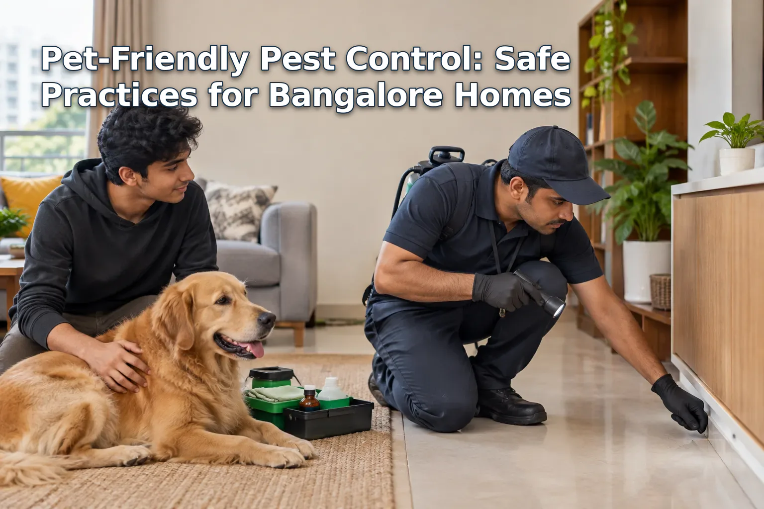 Pet-Friendly Pest Control: Safe Practices for Bangalore Homes