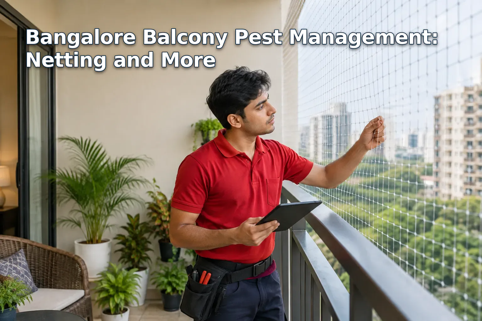 Bangalore Balcony Pest Management: Netting and More