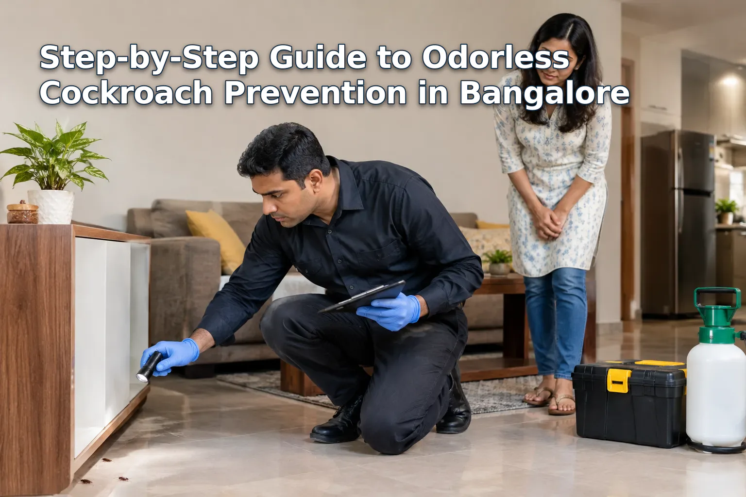 Step-by-Step Guide to Odorless Cockroach Prevention in Bangalore