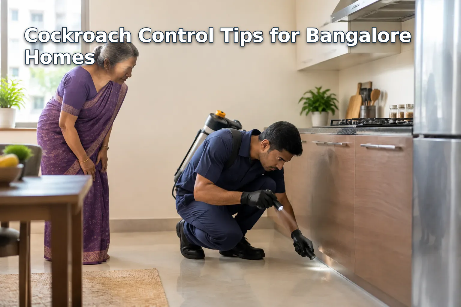 Cockroach Control Tips for Bangalore Homes