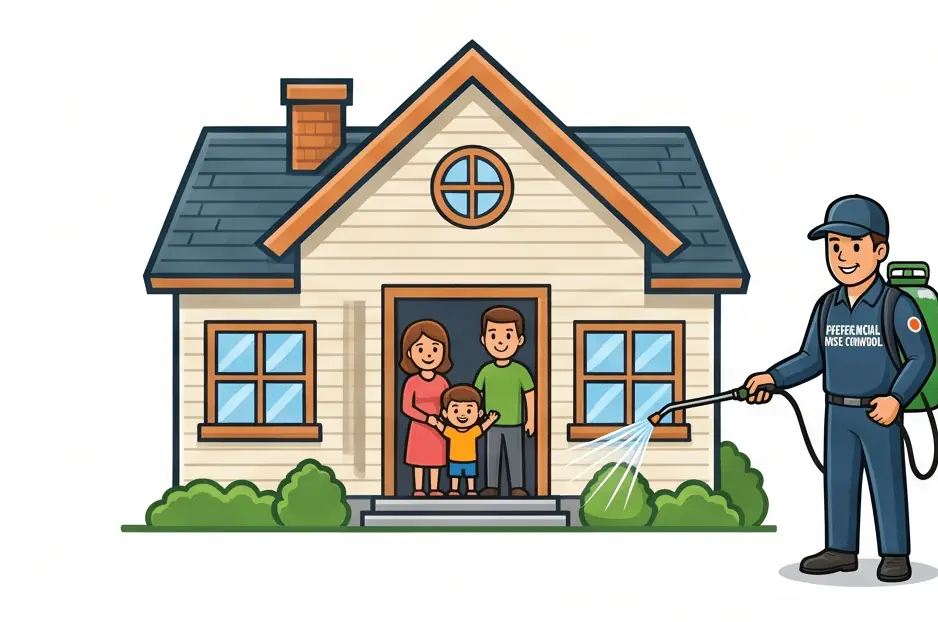 Herbal & Odorless Residential Pest Control Package Bangalore