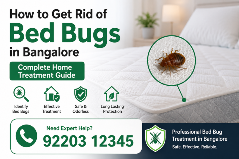 How to Get Rid of Bed Bugs in Bangalore – Complete Home Treatment Guide