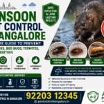 Monsoon Pest Control in Bangalore: Complete Guide to Prevent Cockroaches, Bed Bugs, Termites, Rats & Mosquitoes