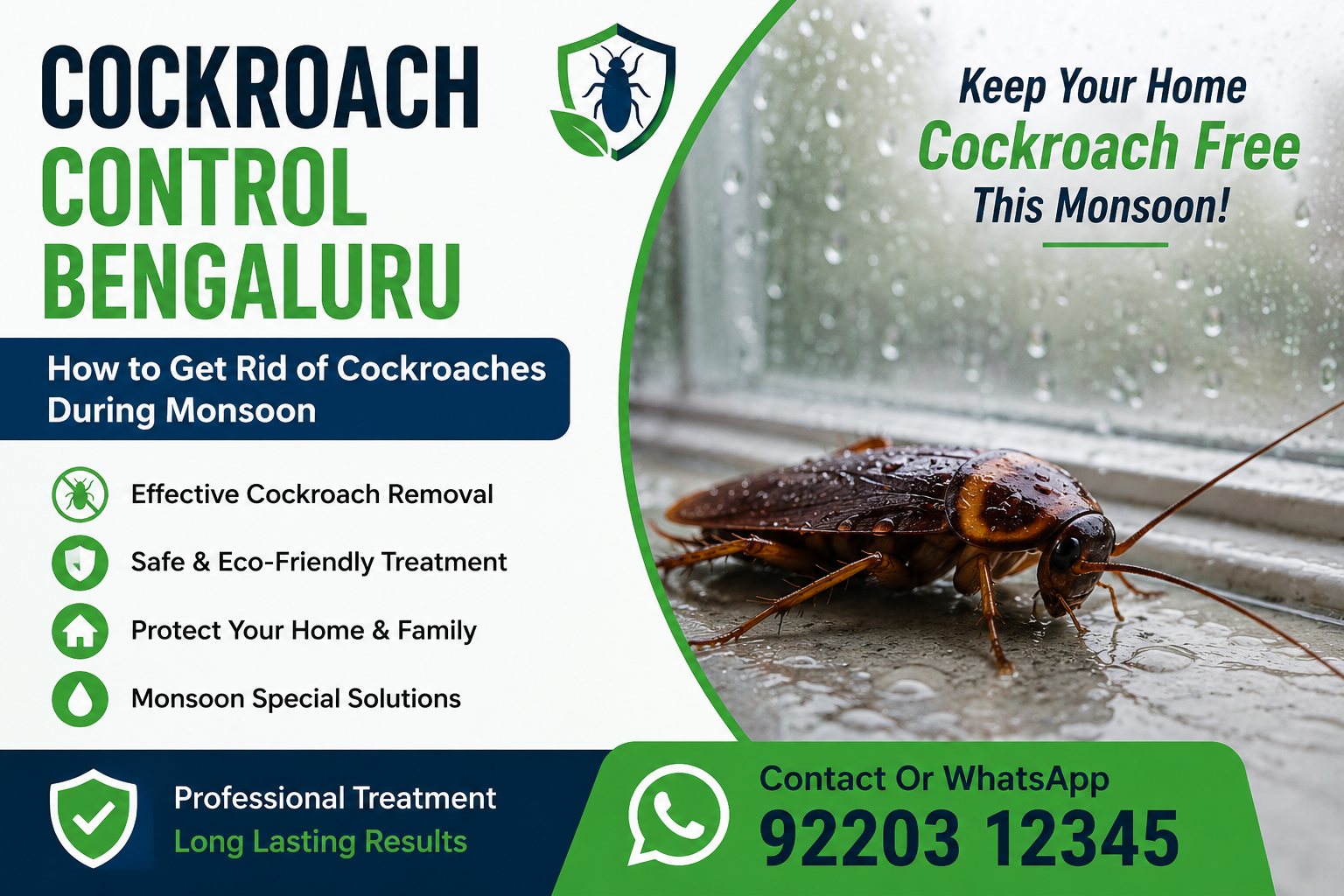 cockroach control bengaluru