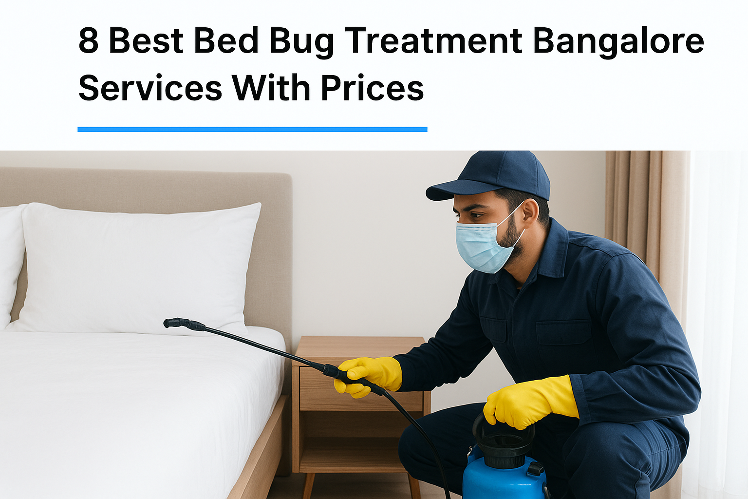 8 Best Bed Bug Treatment Bangalore Services With Prices