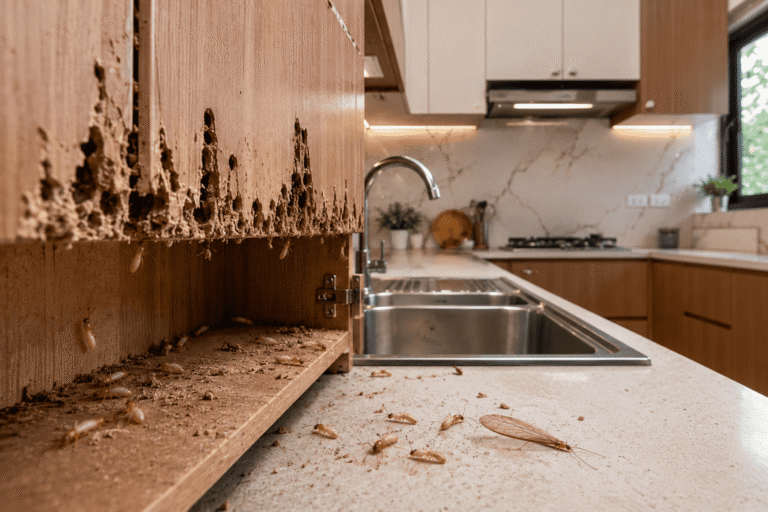 Termites in Modular Kitchen: Signs, Causes, Damage & Treatment in Bangalore
