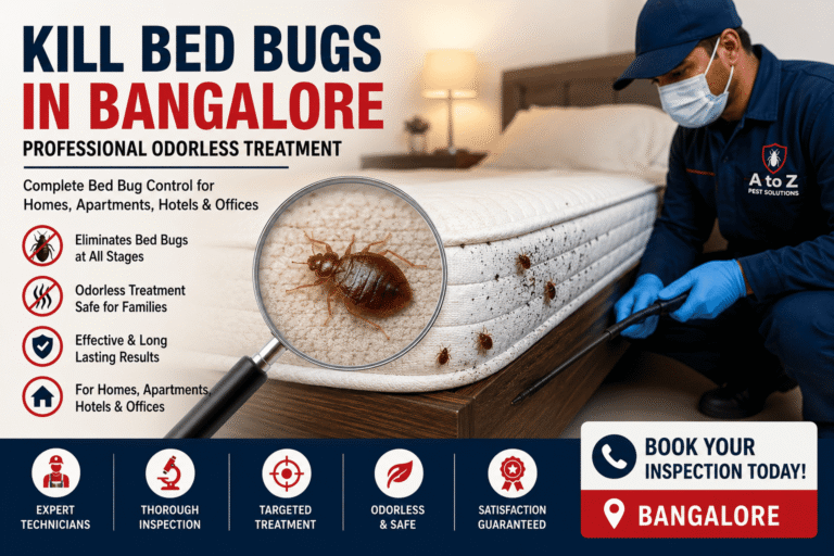 How to Kill Bed Bugs in Bangalore Permanently: Complete 2026 Expert Guide