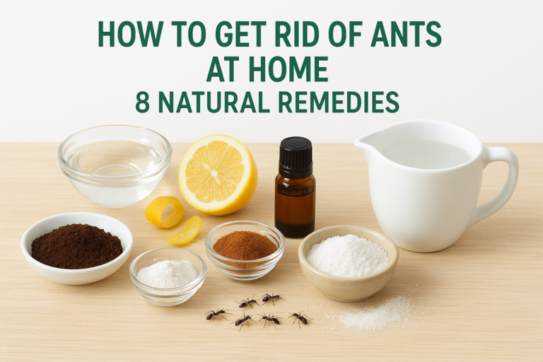 How to Get Rid of Ants at Home: 8 Natural Remedies