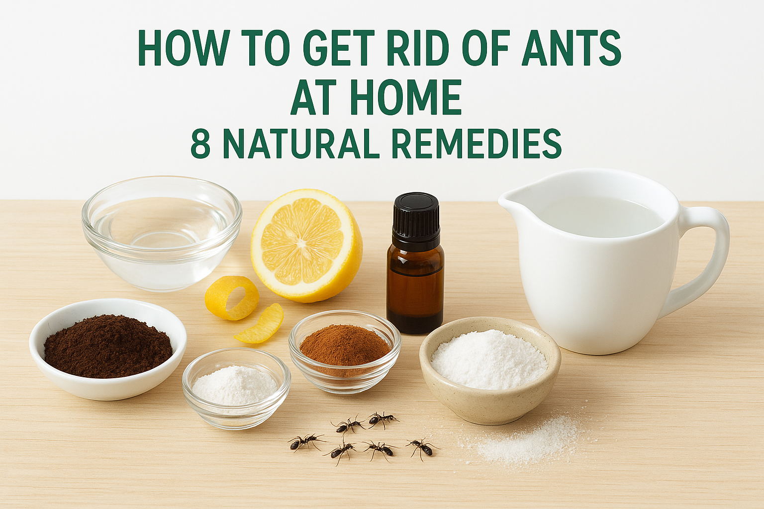 How to Get Rid of Ants at Home: 8 Natural Remedies