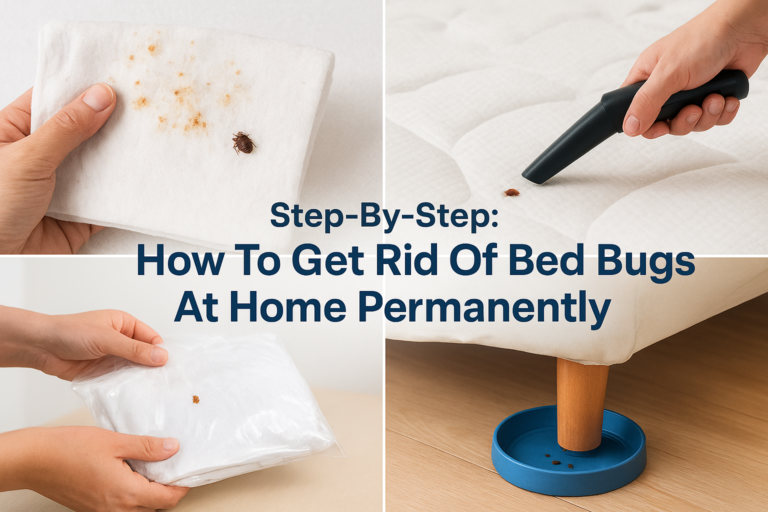Step-By-Step: #1 How To Get Rid Of Bed Bugs At Home Permanently