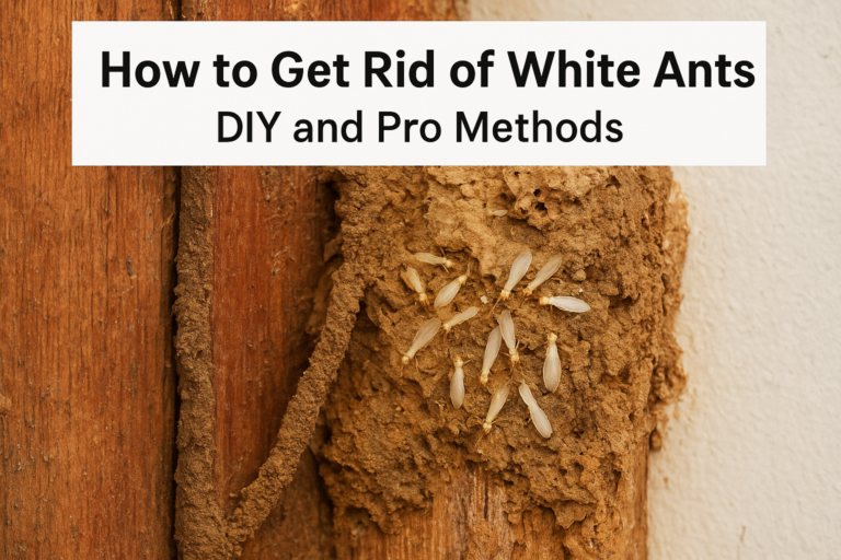 How to Get Rid of White Ants: DIY and Pro Methods