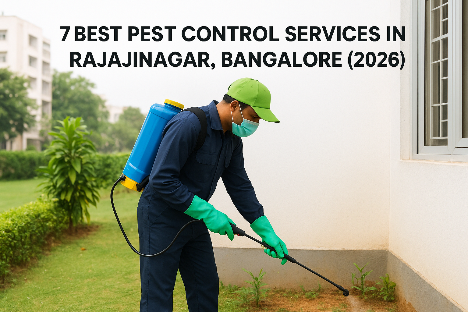 7 Best Pest Control Services In Rajajinagar, Bangalore (2026)