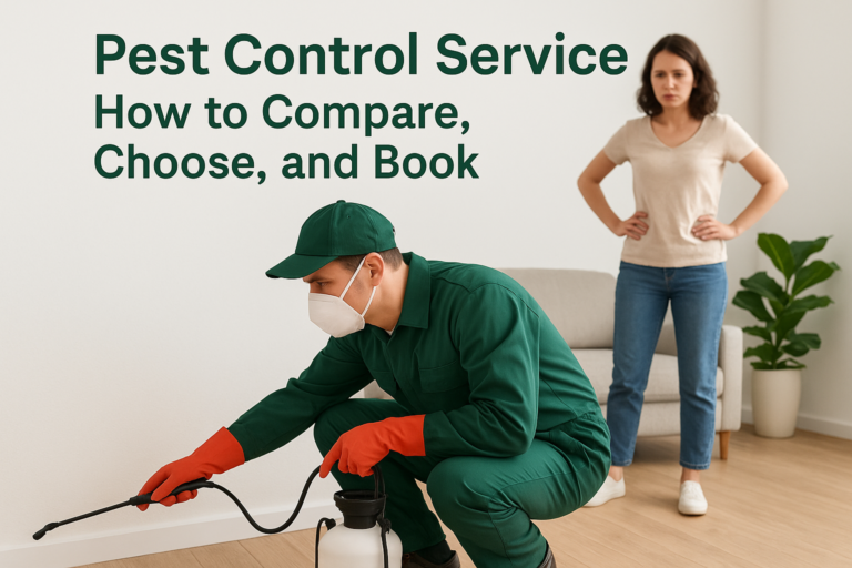 Pest Control Service: How to Compare, Choose, and Book