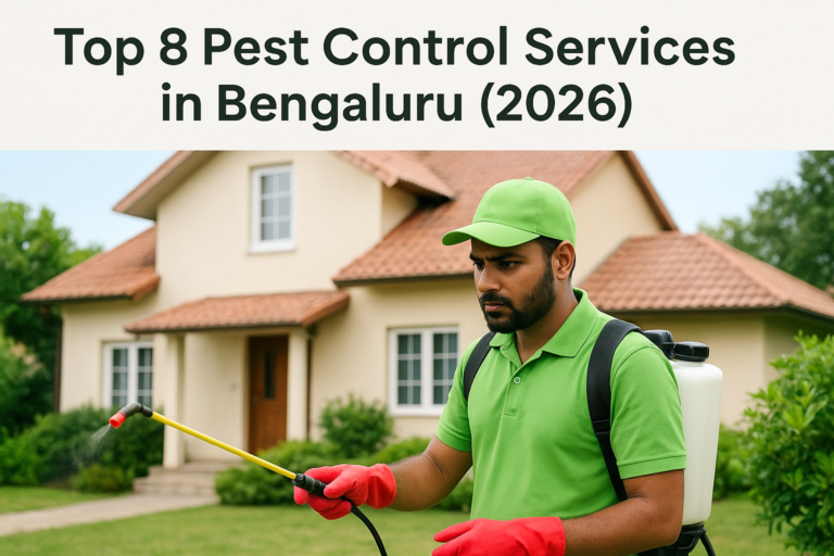 Top 8 Pest Control Services in Bengaluru (2026)
