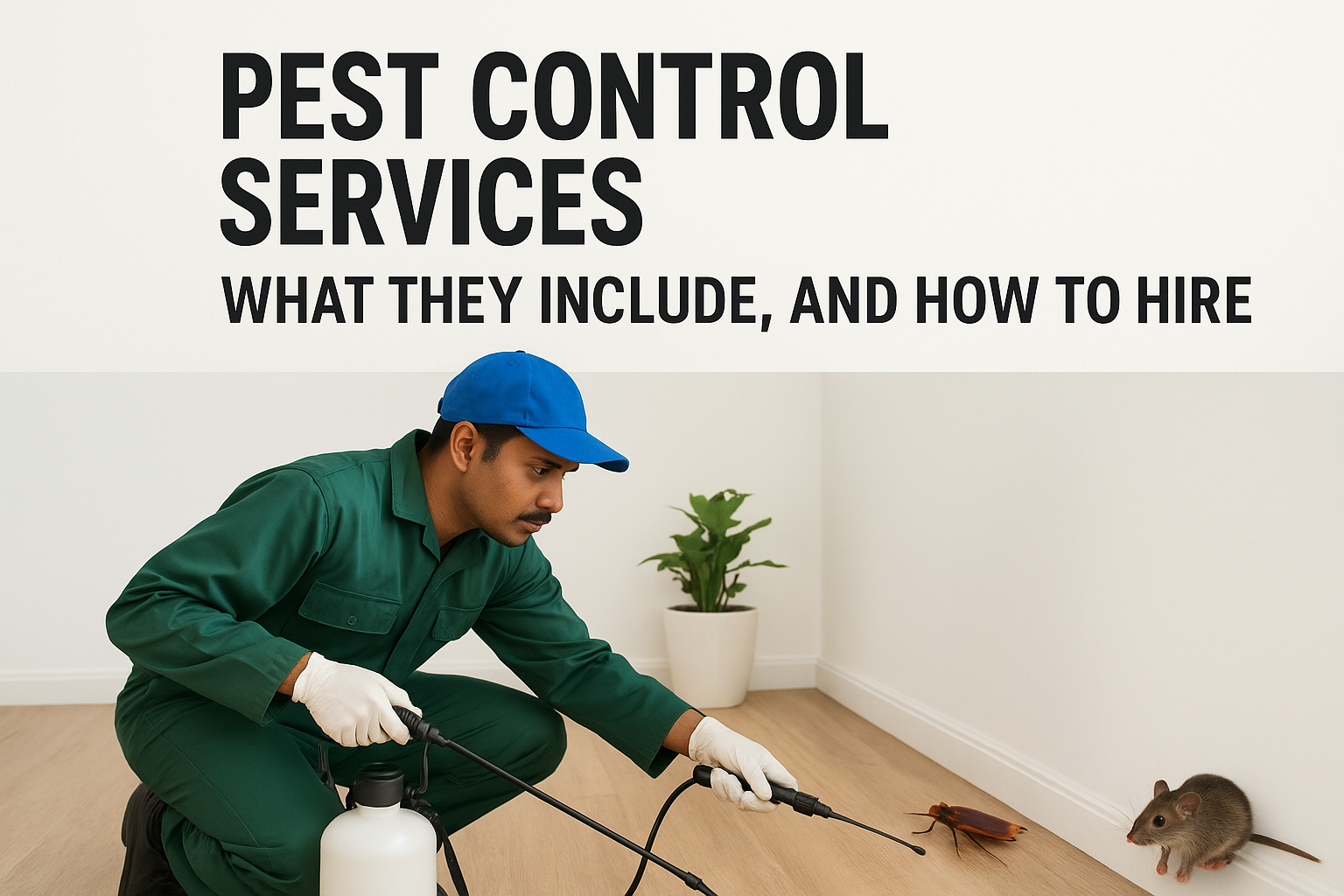 Pest Control Services: What They Include, and How to Hire