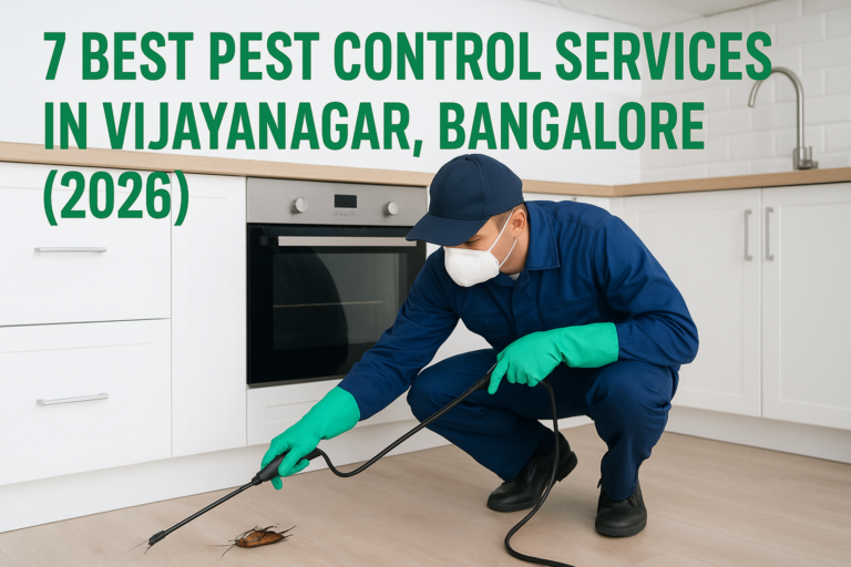7 Best Pest Control Services in Vijayanagar, Bangalore (2026)