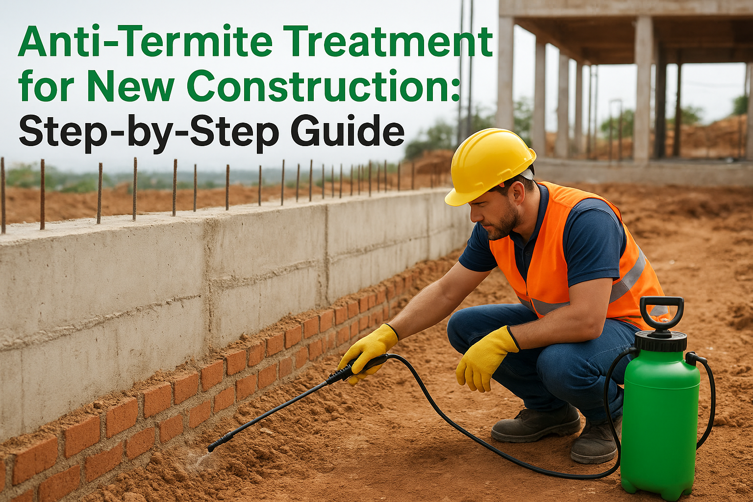 Anti-Termite Treatment for New Construction: Step-by-Step Guide