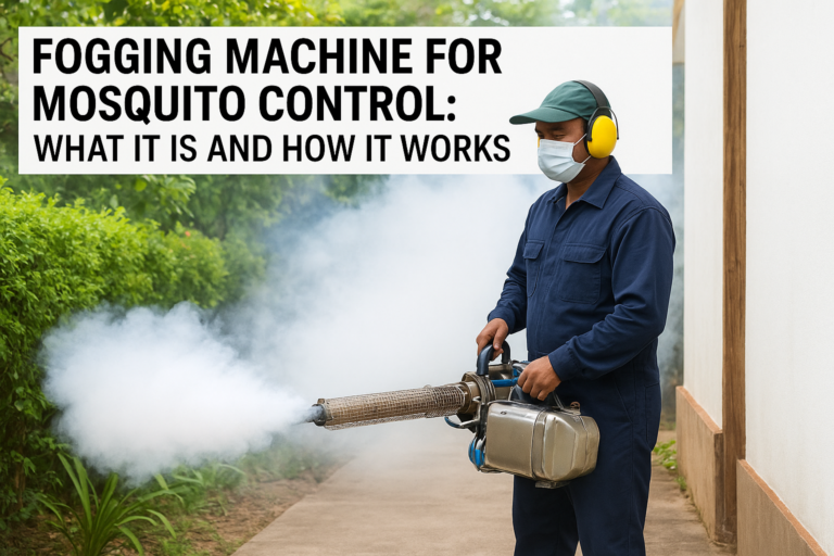 Fogging Machine for Mosquito Control: What It Is and How It Works