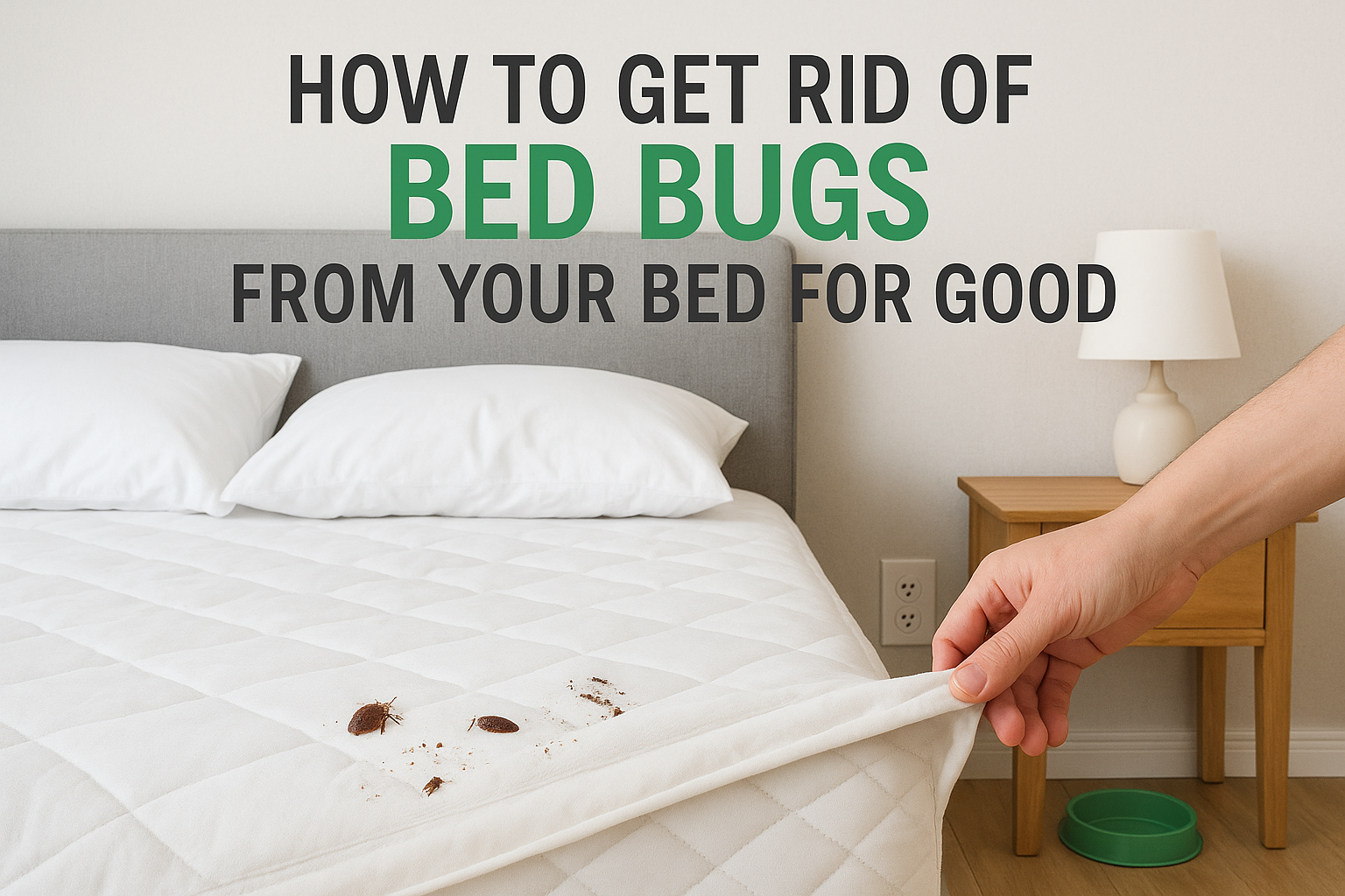 How to Get Rid of Bed Bugs From Your Bed for Good