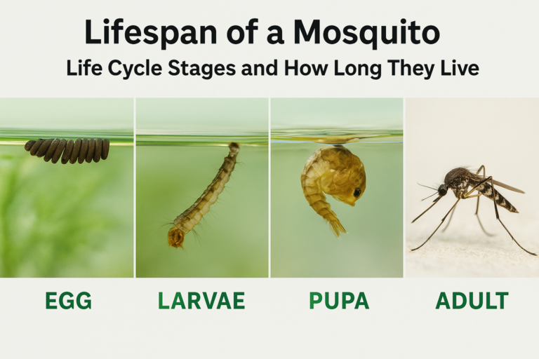 Lifespan of a Mosquito: Life Cycle Stages and How Long They Live