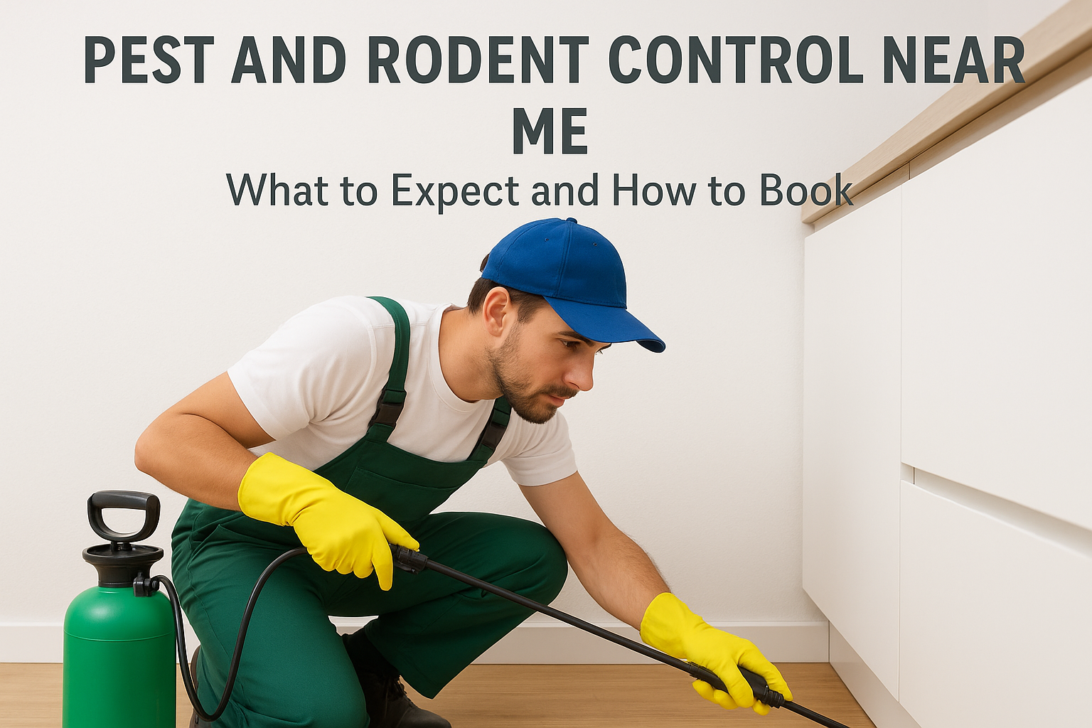Pest and Rodent Control Near Me: What to Expect and How to Book