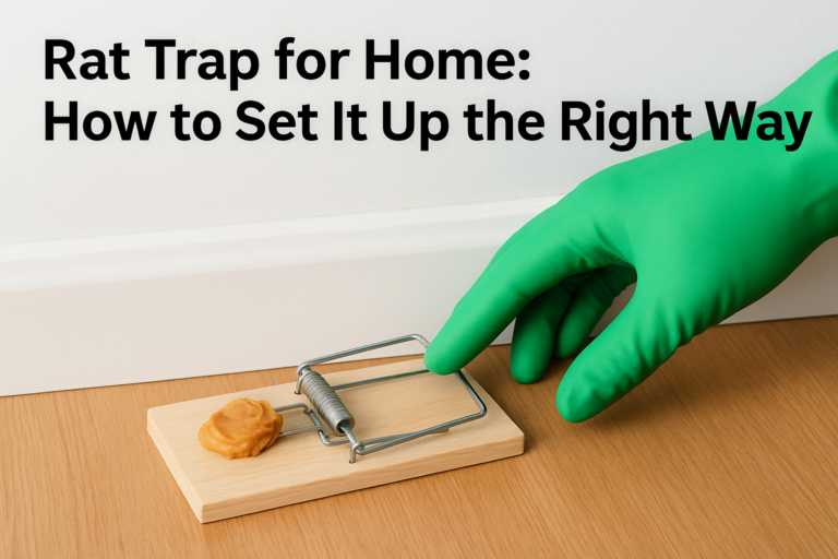 Rat Trap for Home: How to Set It Up the Right Way