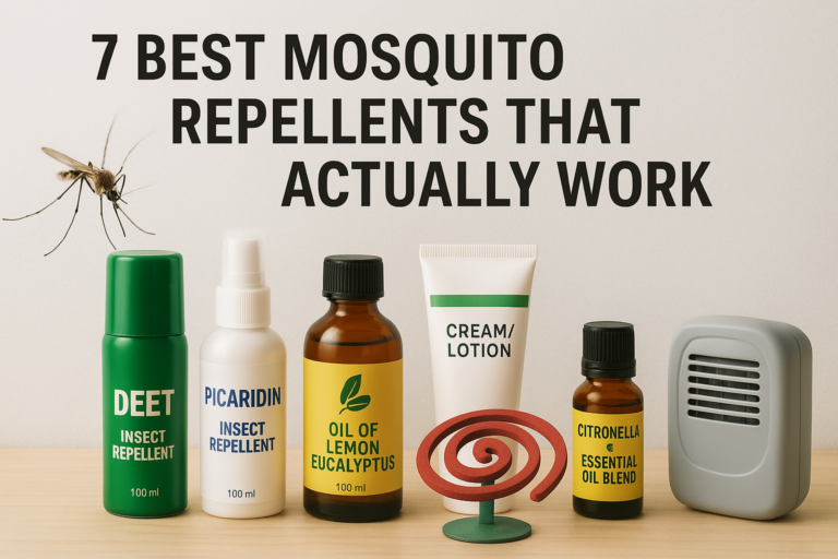 7 Best Mosquito Repellents That Actually Work