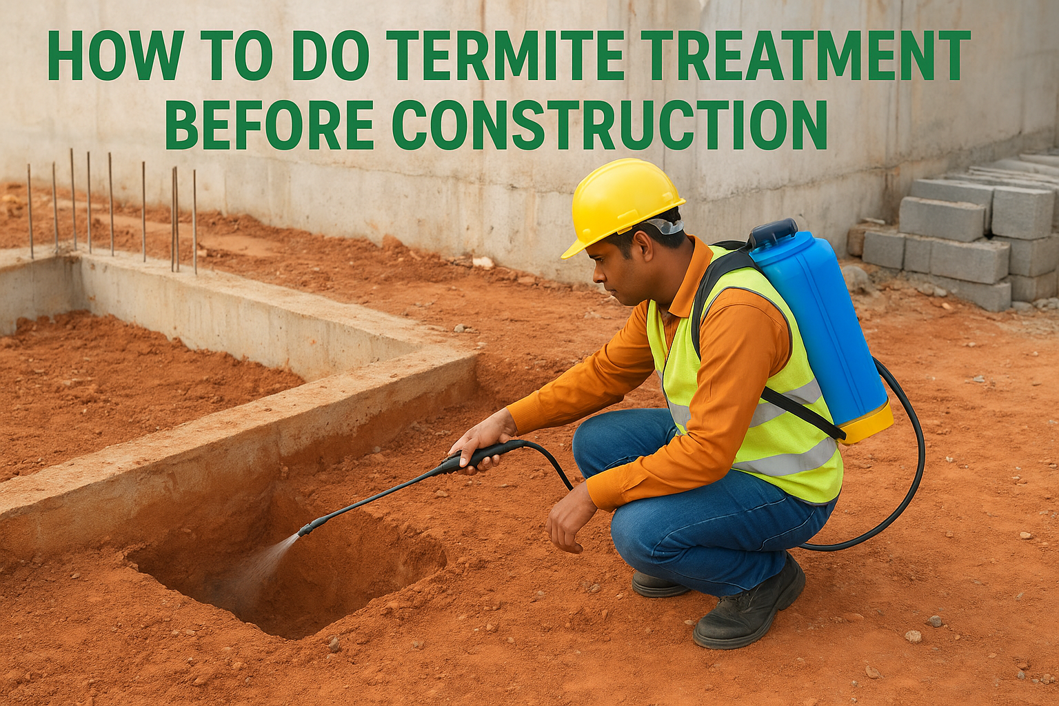 How to Do Termite Treatment Before Construction