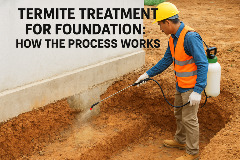 Termite Treatment for Foundation: How the Process Works