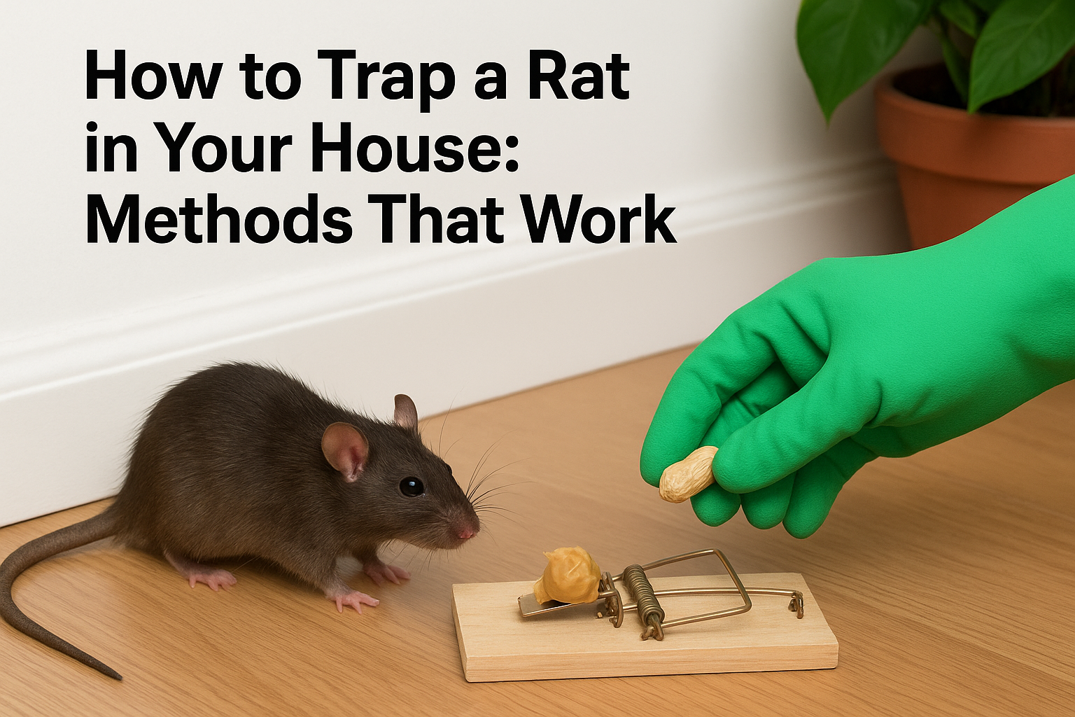 How to Trap a Rat in Your House: Methods That Work