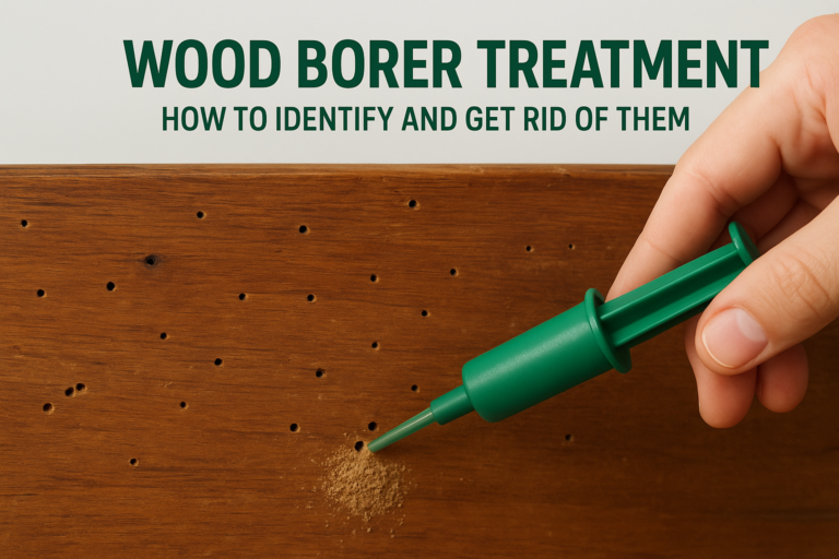 Wood Borer Treatment: How to Identify and Get Rid of Them